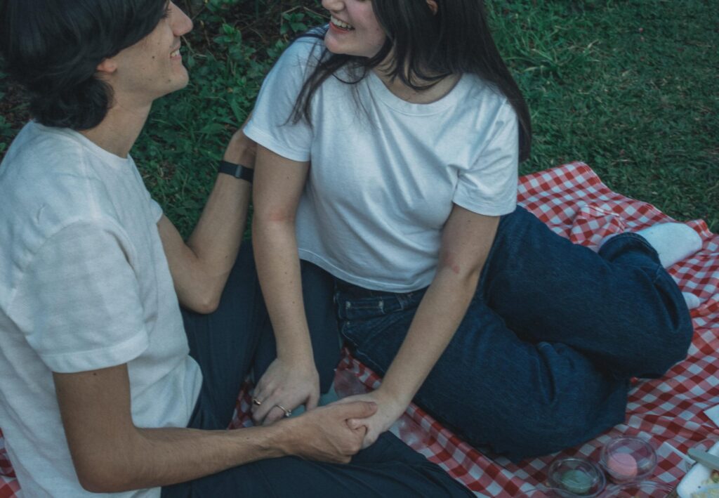 young people in a relationship who care about their sexual health